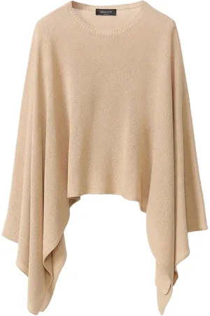 Fabiana Filippi Fine-knit cape