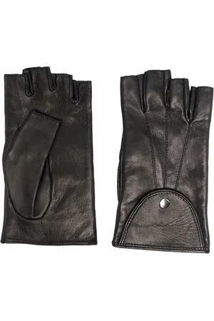 Manokhi Fingerless button gloves