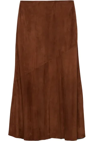 Prada Suede midi skirt