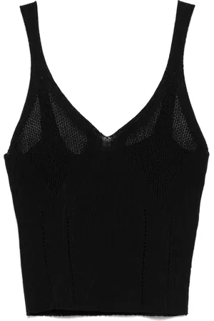 Twin-Set Knitted tank top