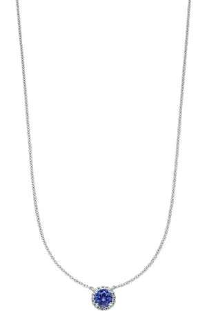 VEYNOU 14kt gold Ava sapphire necklace