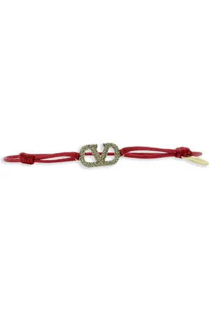 VALENTINO GARAVANI VLogo Signature crystal-embellished bracelet