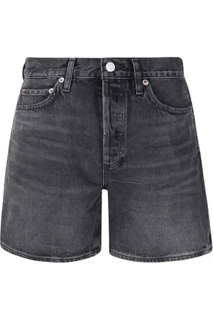 AGOLDE High-rise denim shorts