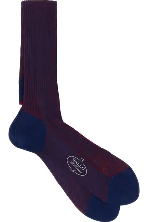 Gallo Two-tone cotton socks