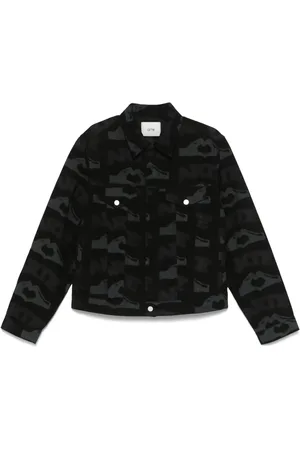 ARTE Heart-printed jacket