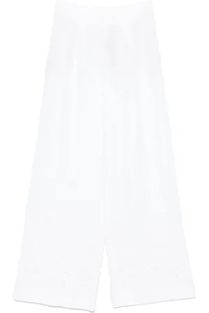 ERMANNO SCERVINO Embroidered trousers