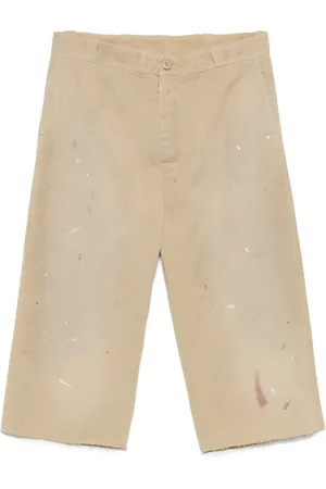 Maison Margiela Paint-splatter shorts