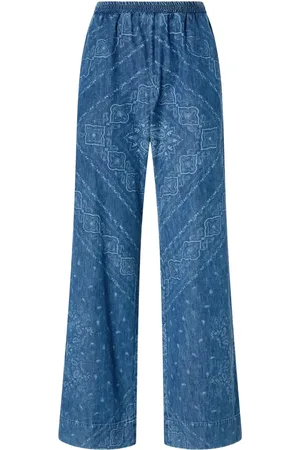 Pinko Bandana-print jeans
