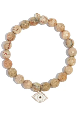 Sydney Evan 14kt yellow opal and diamond bracelet
