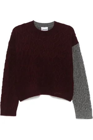 Ganni Cable-knit sweater