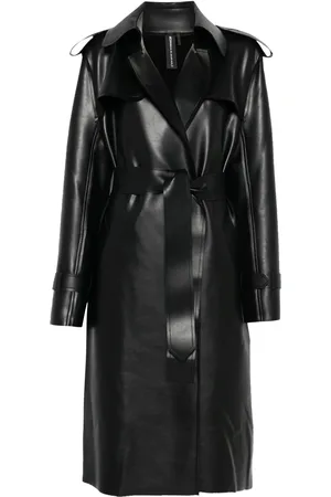 Norma Kamali Belted trench coat