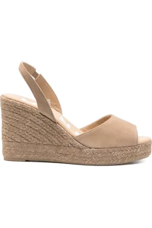 MANEBI 100mm Hamptons espadrilles