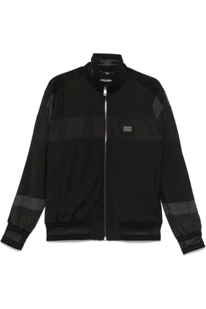 Dolce & Gabbana Pinstriped bomber jacket