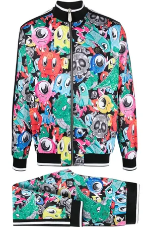 Philipp Plein Cartoon-print tracksuit