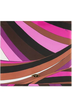 Puccini Iride-print silk scarf