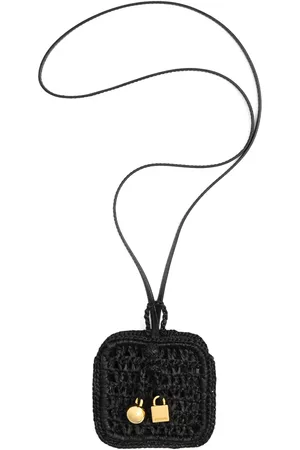 Jacquemus Crochet-knit wallet