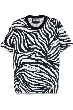 VERSACE Zebra-print T-shirt