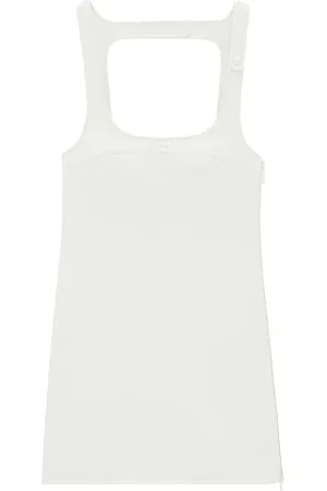 Courrèges Reedition vinyl mini dress