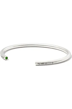 Le Gramme Sterling 15g tsavorite bangle