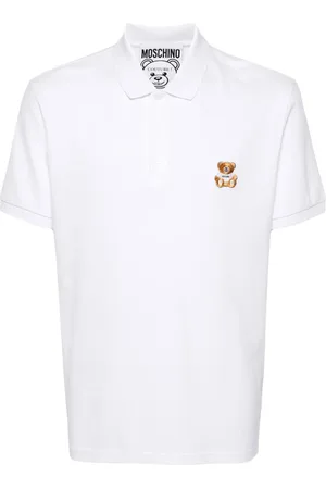 Moschino Teddy Bear cotton polo shirt