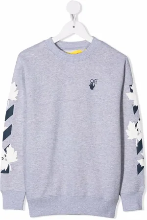 OFF-WHITE Marker logo-print cotton sweatshirt