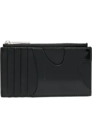 Salvatore Ferragamo Cut-out leather cardholder