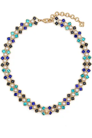 Casablanca Crystal-embellished necklace