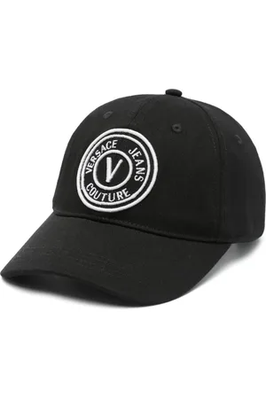 VERSACE Logo-embroidered cap