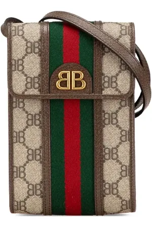 Gucci 2016-2024 Hacker Project Balenciaga BB Supreme Ophidia Phone Case crossbody bag