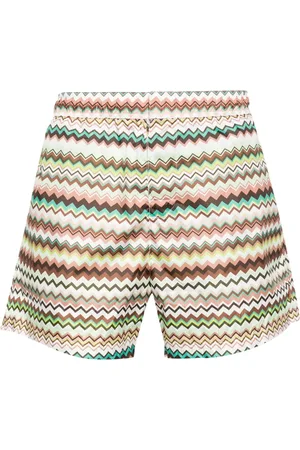 Missoni Signature zigzag swimming trunks