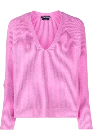 Tom Ford Ribbed V-neck jumper