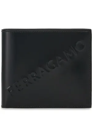 Salvatore Ferragamo Logo-embossed bi-fold wallet