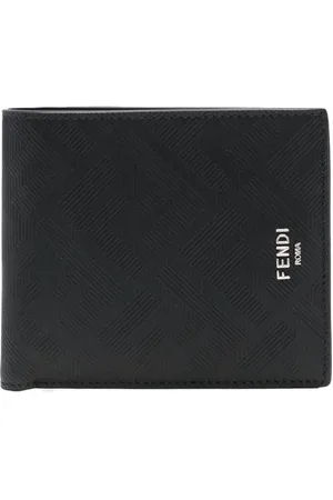 Fendi Logo-jacquard wallet