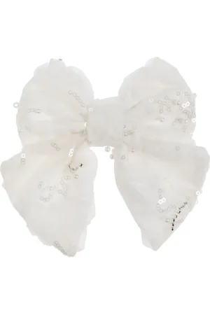 Self-Portrait Bow-detail hair clip