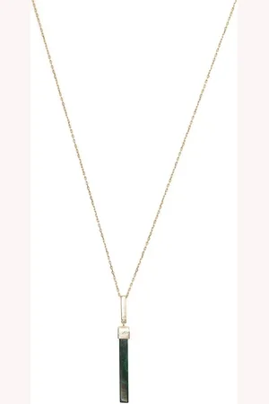 Mateo Onyx Bar pendant necklace