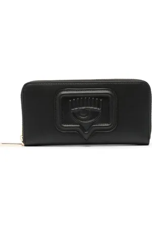 Chiara Ferragni Logo-appliqué zip-fastening wallet