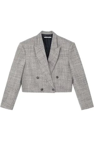 Stella McCartney Cropped double-breasted blazer