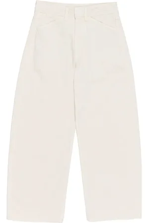 Bimba y Lola Wide-leg tapered jeans