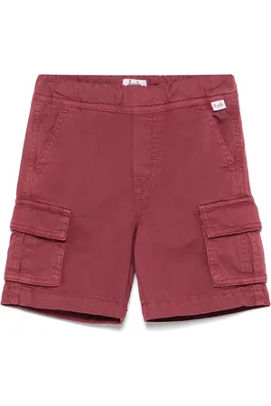 Il gufo Twill cargo shorts