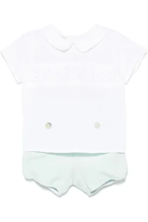 PAZ RODRIGUEZ Embroidered shorts set