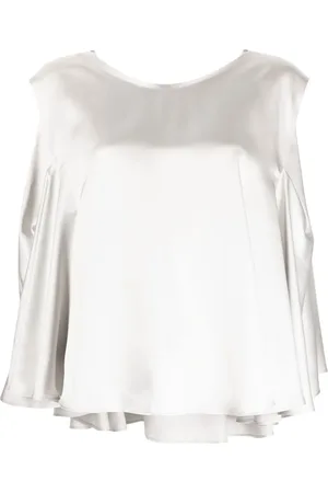 Maison Margiela Pleat-detail sleeveless top