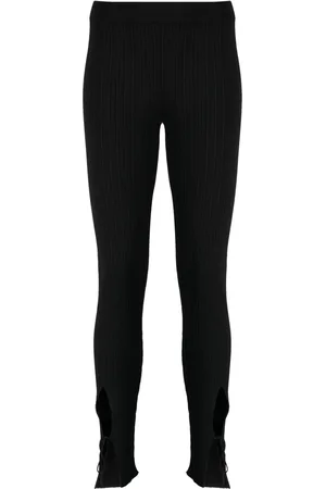 Tom Ford Pinstriped lace-up trousers