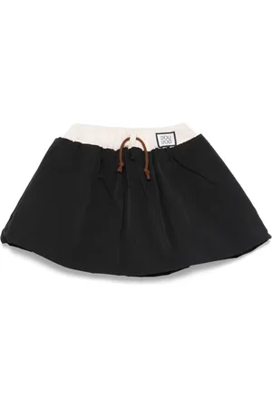 DOUUOD KIDS Contrasting-trim skirt