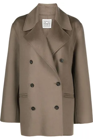 Totême Double-breasted wool coat