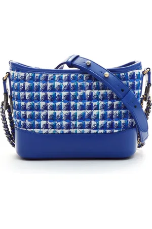 CHANEL 2018-2019 Gabrielle tweed shoulder bag