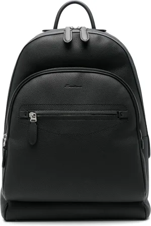 santoni Leather backpack