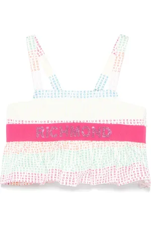 John Richmond Logo-embellished top