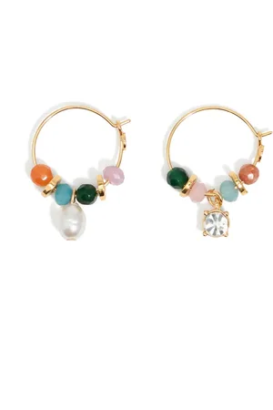 Bimba y Lola Bead-embellished earrings