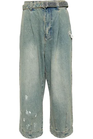 Musium Div. Belted wide-leg jeans