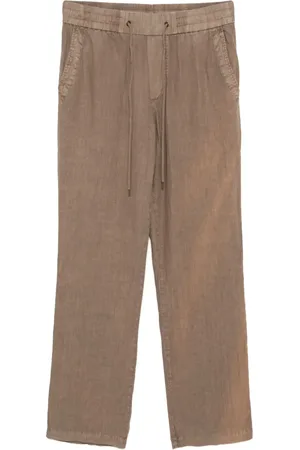 James Perse Linen straight-leg trousers